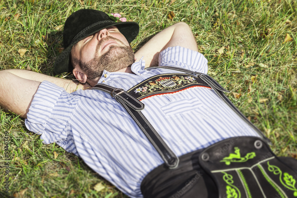 Bavarian tradition Stock Photo Adobe Stock