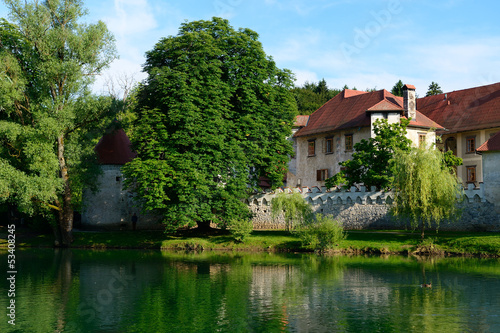 Castle and Hotel Otočec in Slovenia