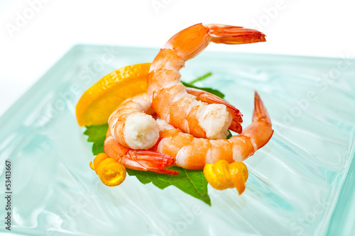 hot-water shrimps