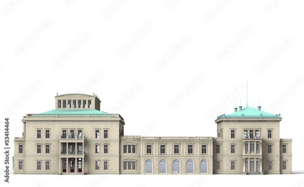 Obraz premium The Villa Hügel is a mansion in Bredeney