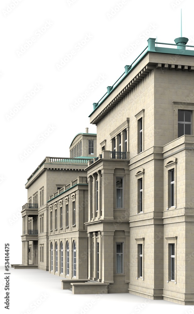 Obraz premium The Villa Hügel is a mansion in Bredeney