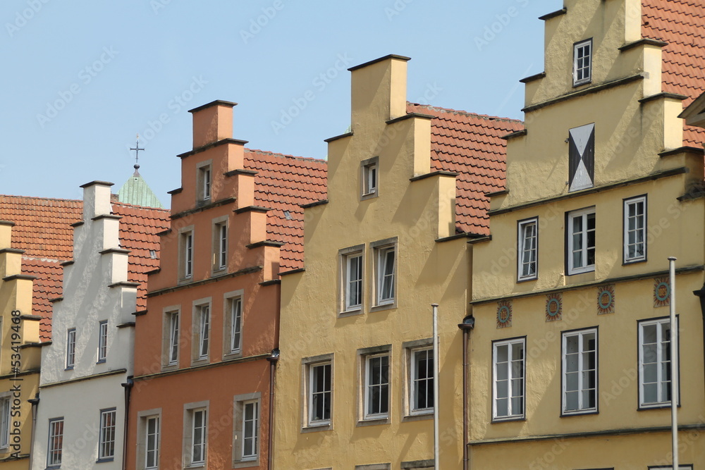 Fototapeta premium Giebelhäuser