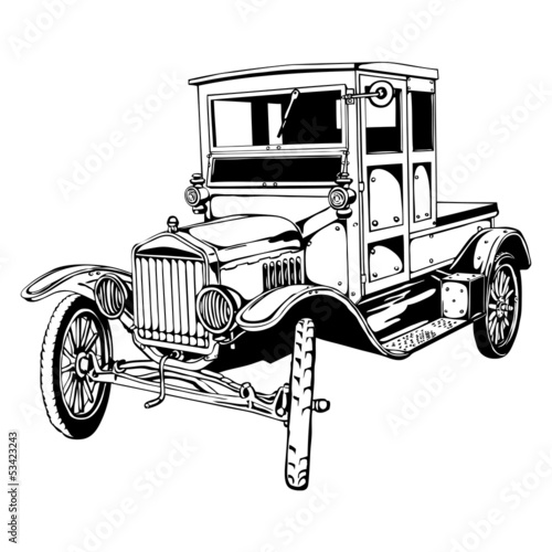 old car truck