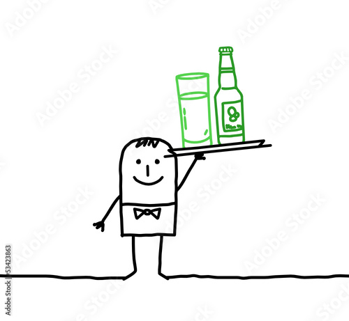 server & drink