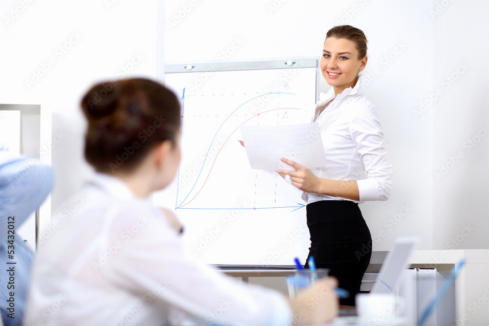 Young business people working together Young business people working together