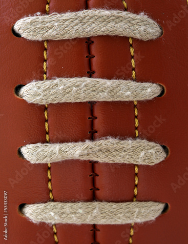 Detail of the vintage footb...