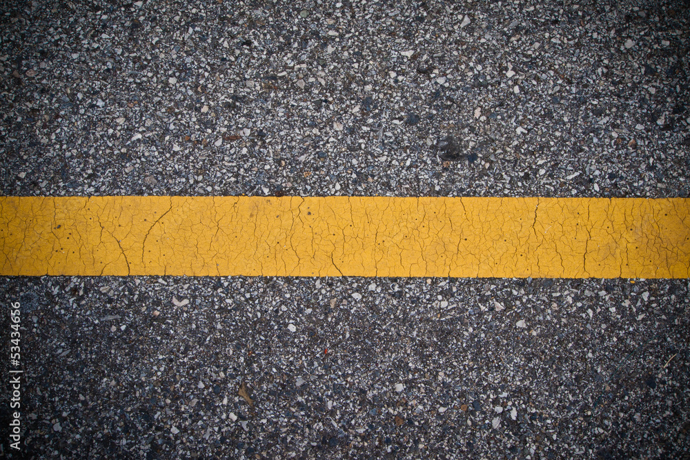 yellow line on the road texture