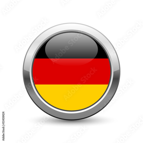 Free Download German flag icon web button - GFXLoad