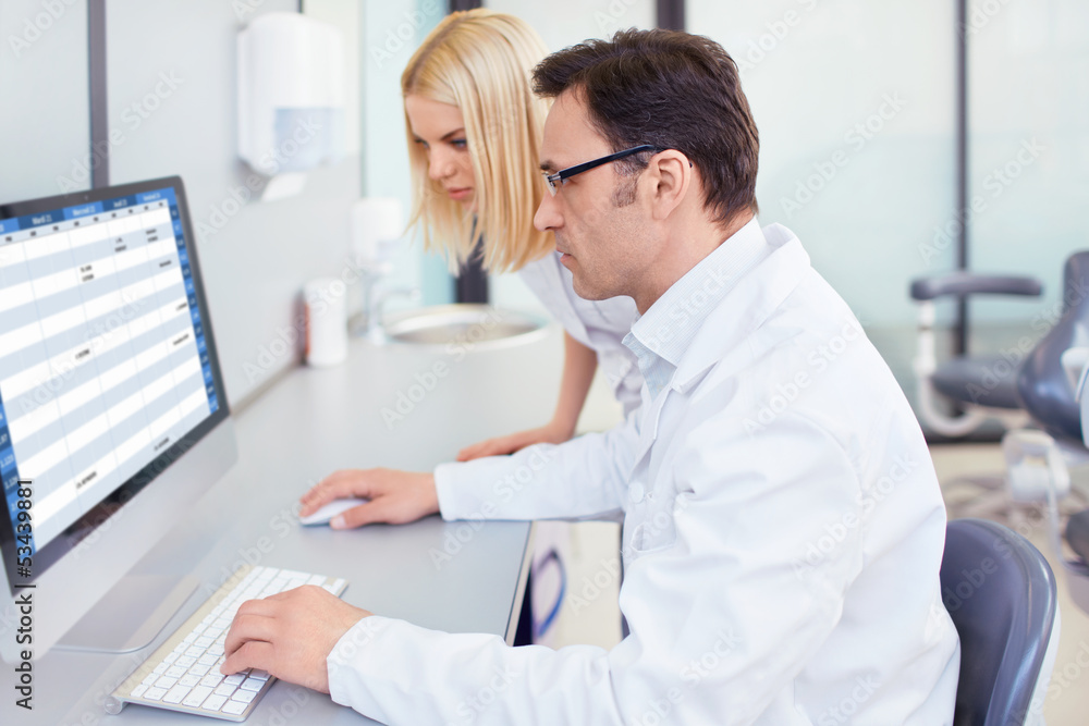 Fototapeta premium In the laboratory