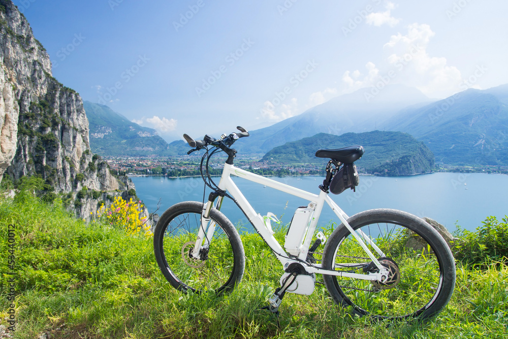 e-bike, pedelec, gardasee, fahrrad, mountainbike