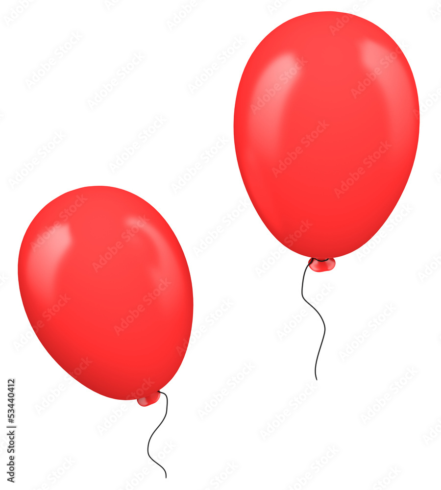 Two red balloons Two red balloons