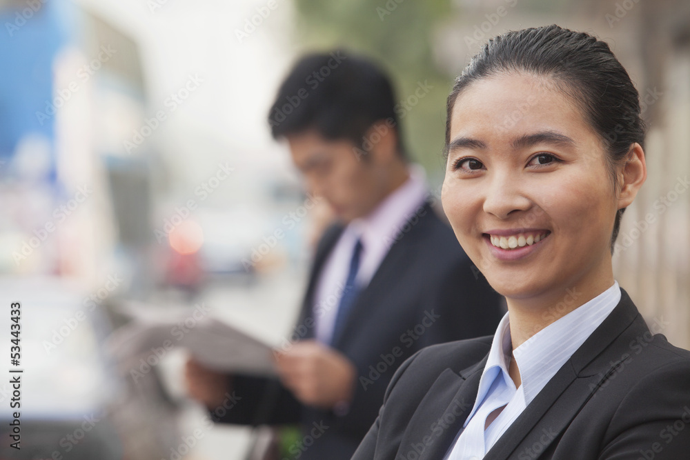 Young Businesswoman in Beijing, China, portrait Young Businesswoman in Beijing, China, portrait
