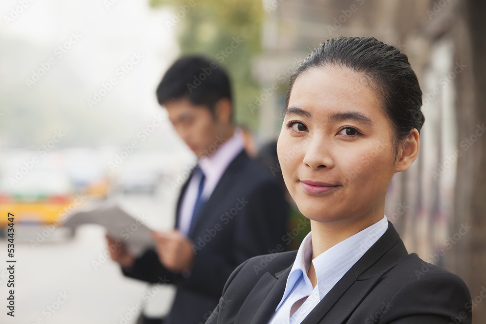 Young Businesswoman in Beijing, China, portrait Young Businesswoman in Beijing, China, portrait