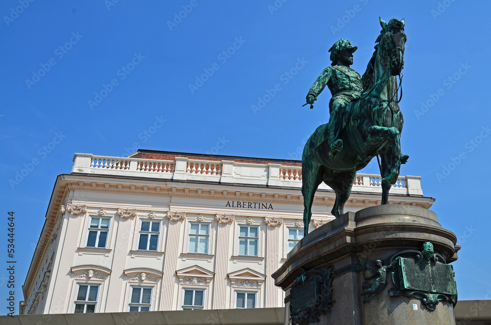 Fototapeta premium albertina wien