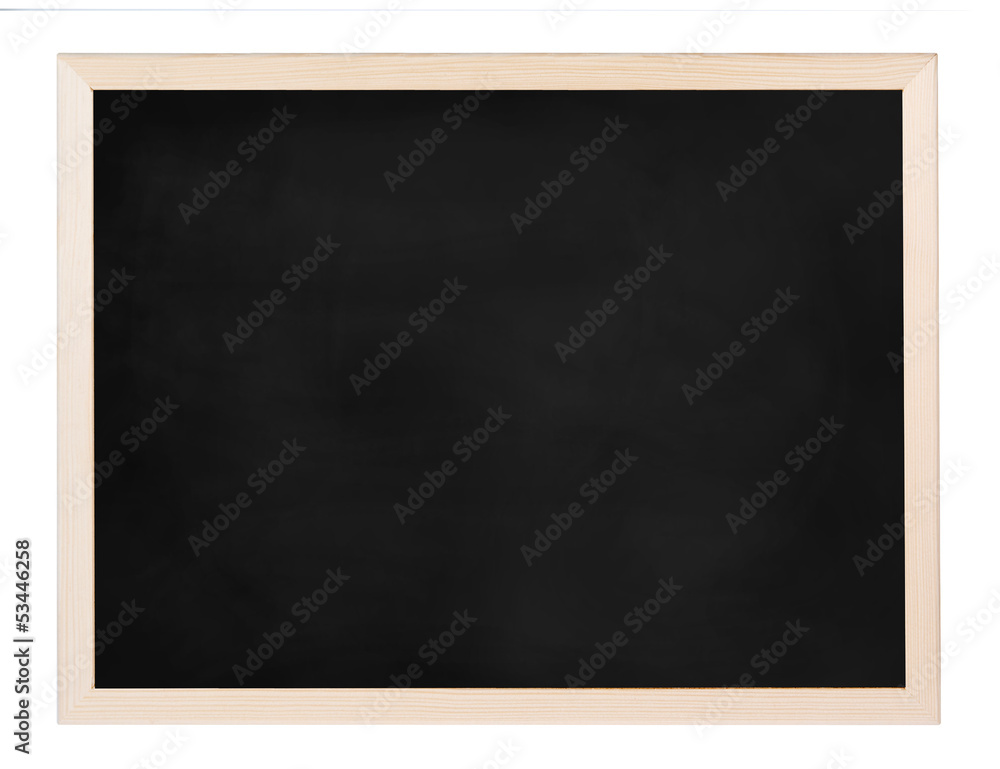 Empty blackboard (chalkboard) isolated on white background Empty blackboard (chalkboard) isolated on white background