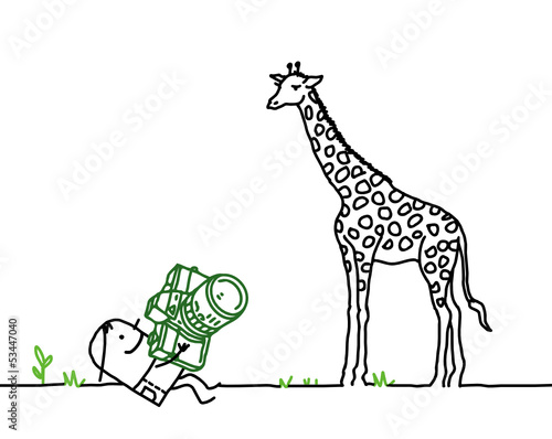 photographer   giraffe