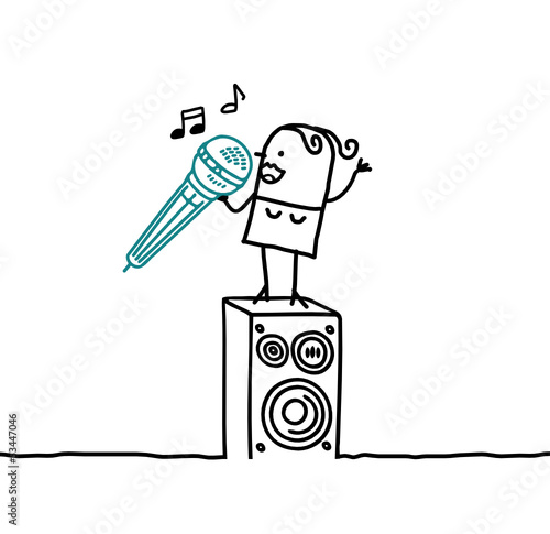 singing