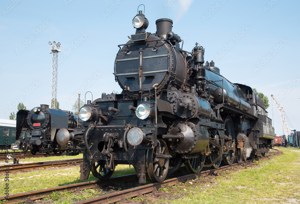 old steam locomotive