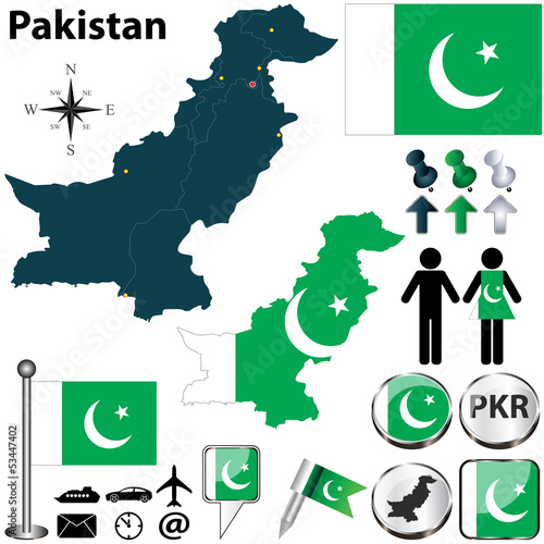 Map of Pakistan