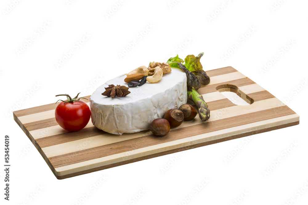 Fresh soft brie cheese Fresh soft brie cheese