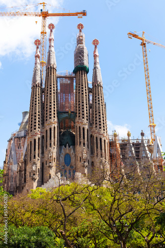  Sagrada Familia by architect Antoni Gaudi