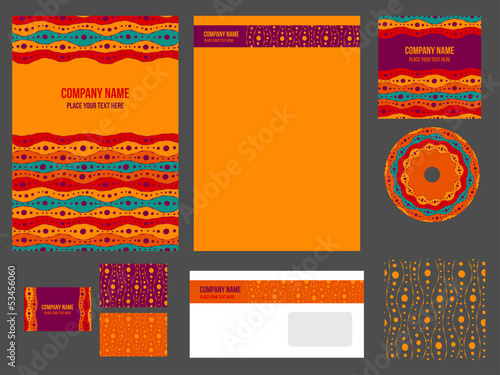 Corporate identity (stationery) for company