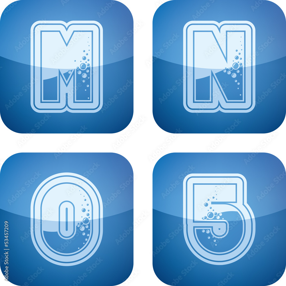Digits & capital letters Digits & capital letters