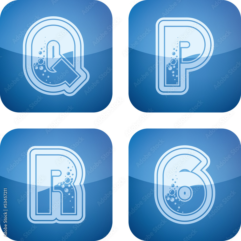 Digits & capital letters Digits & capital letters