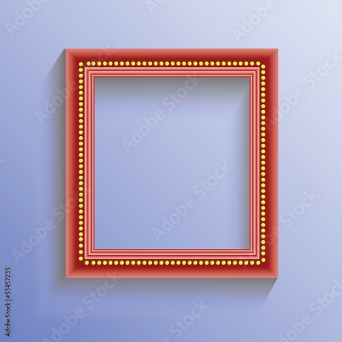 red frame