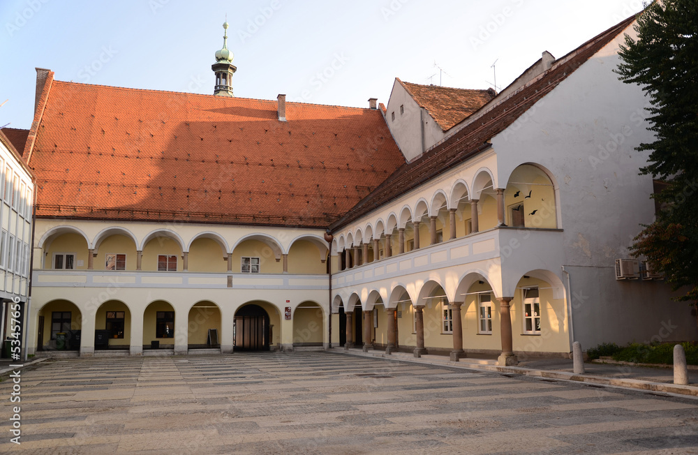 Rathaus (Innenhof) von Maribor
