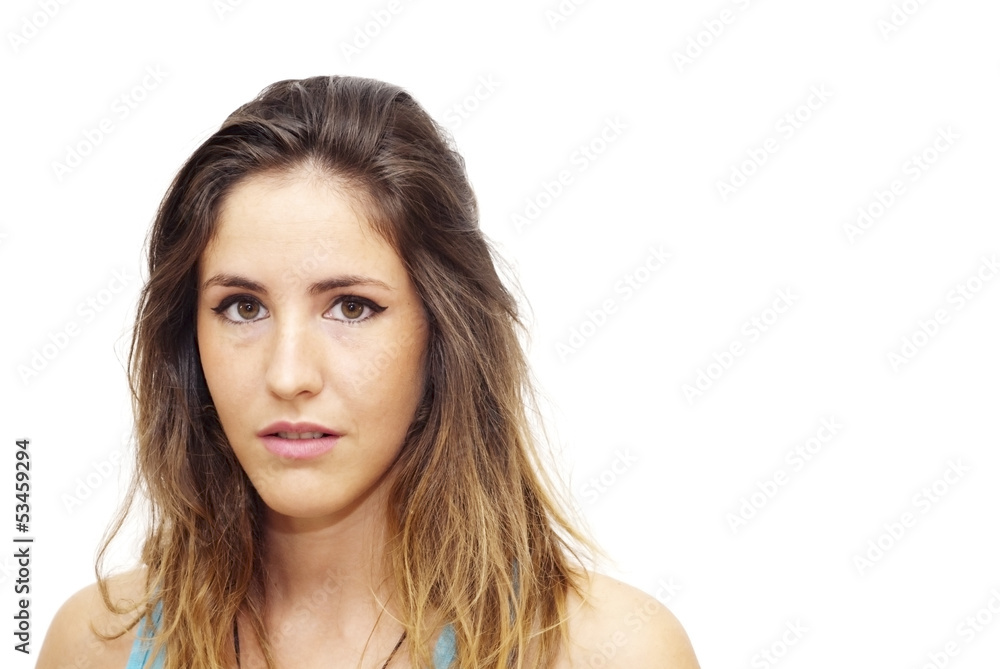 Portrait of a young woman