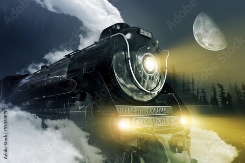 Hudson Steam Locomotive
