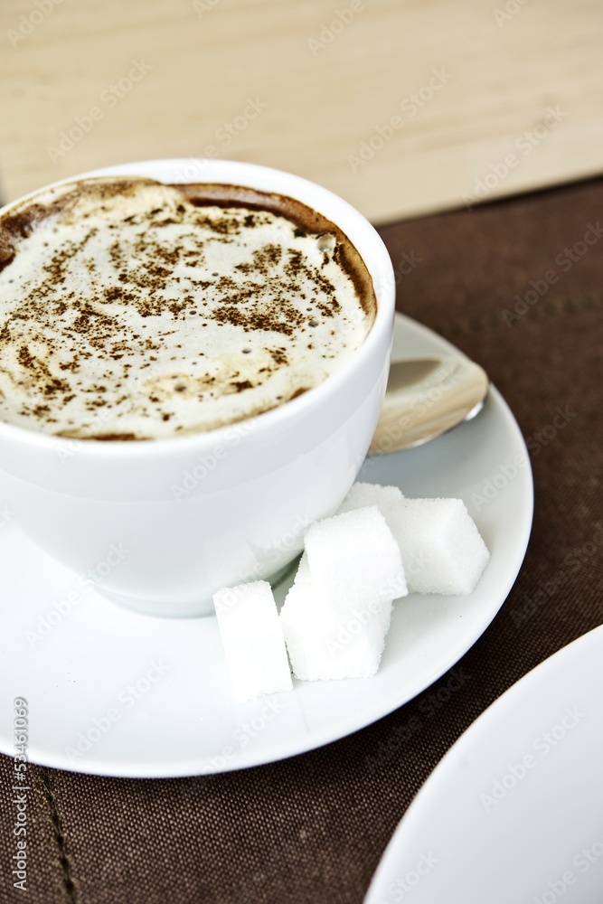 Coffee Cup and Sugar Coffee Cup and Sugar