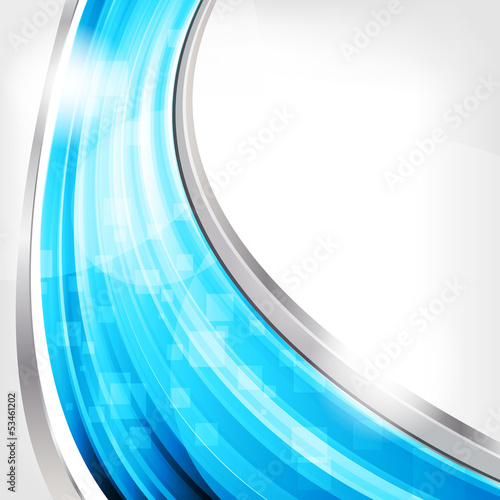 abstract background with waves and lines