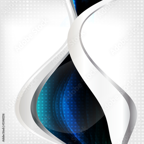 abstract background with waves and lines
