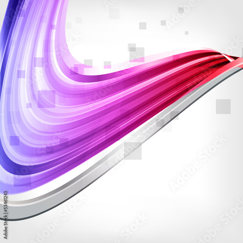 abstract background with waves and lines