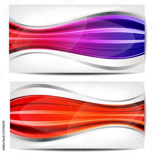 abstract background with waves and lines