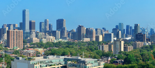 Toronto city panorama