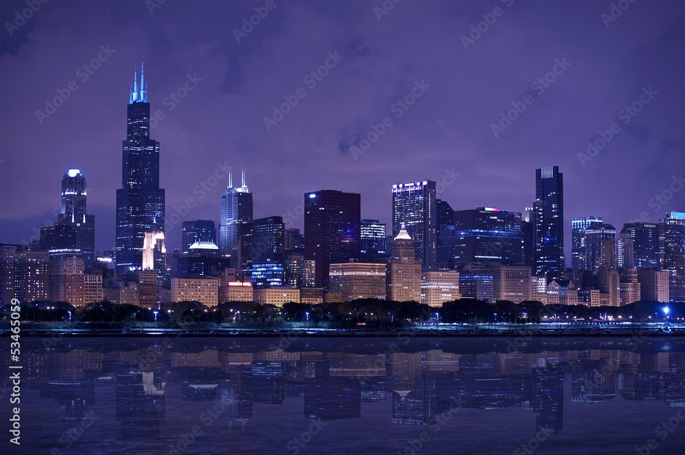 Chicago Skyline Panorama