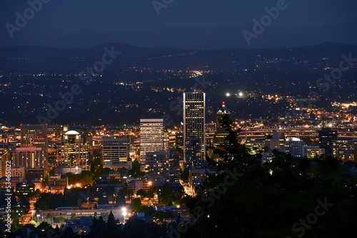 Portland Panorama at Night