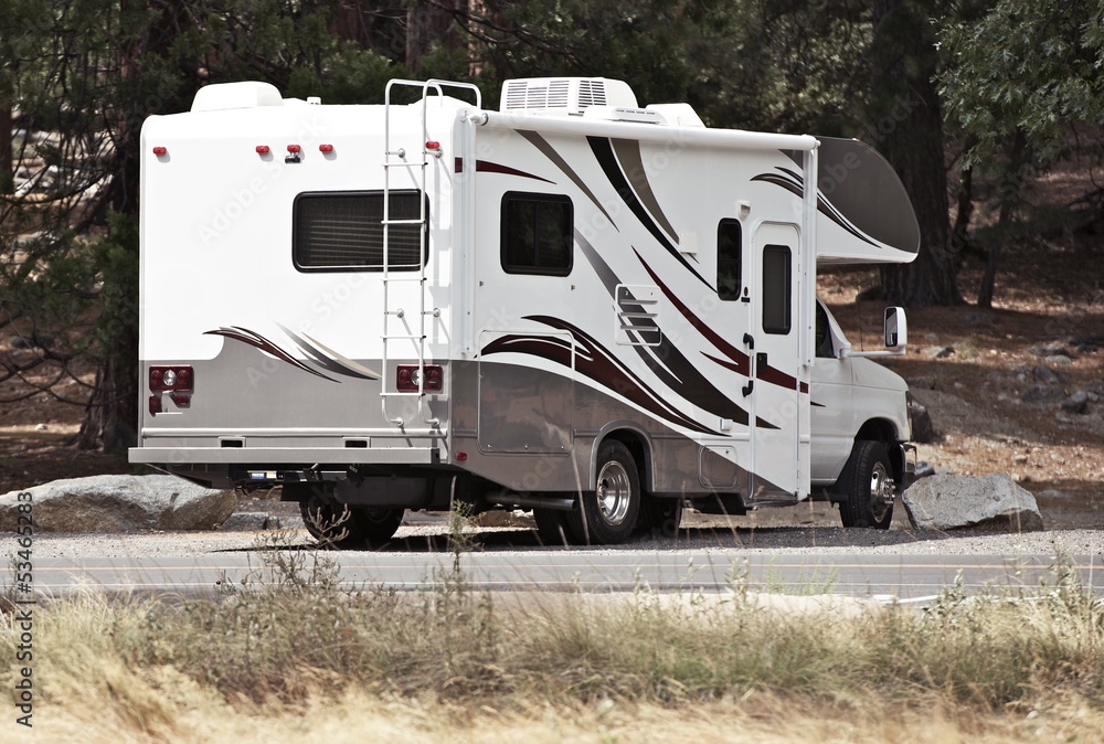 Naklejka premium Class C Motorhome