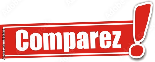 étiquette comparez