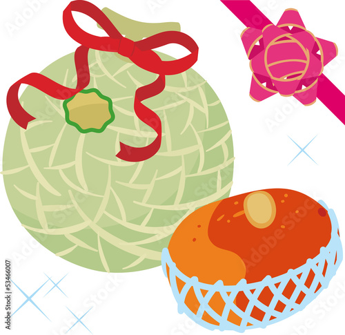 メロンとマンゴーのギフト