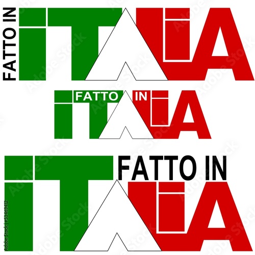 MARCHIO LOGO FATTO IN ITALIA