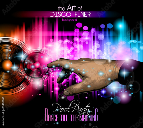 The Art of Disco Flyer