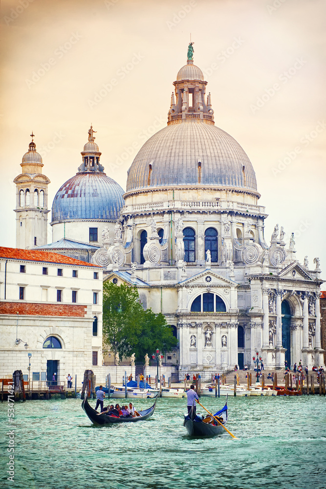 Basilica di Santa Maria della Salute,Venice, Italy