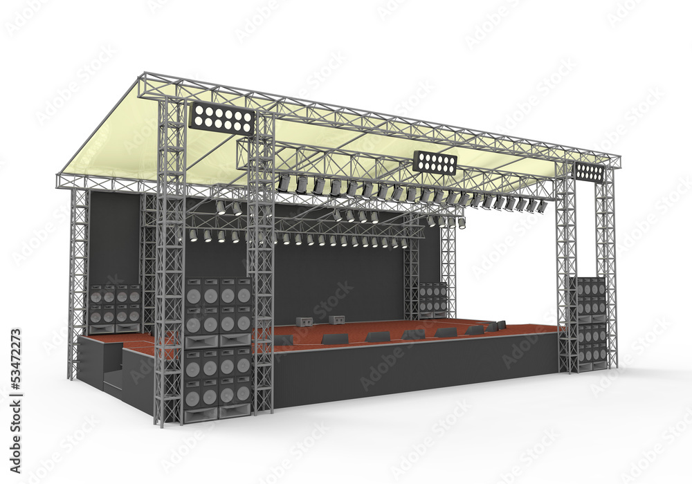 outdoor concert stage design