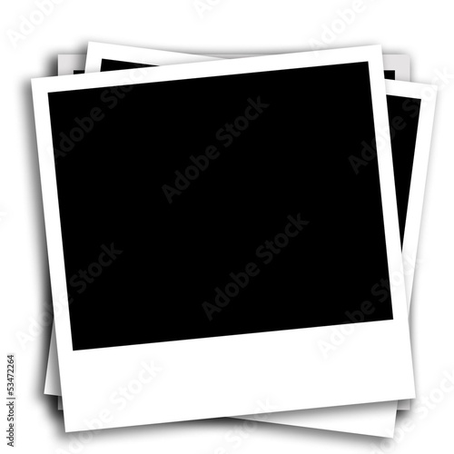 A few polaroid photos