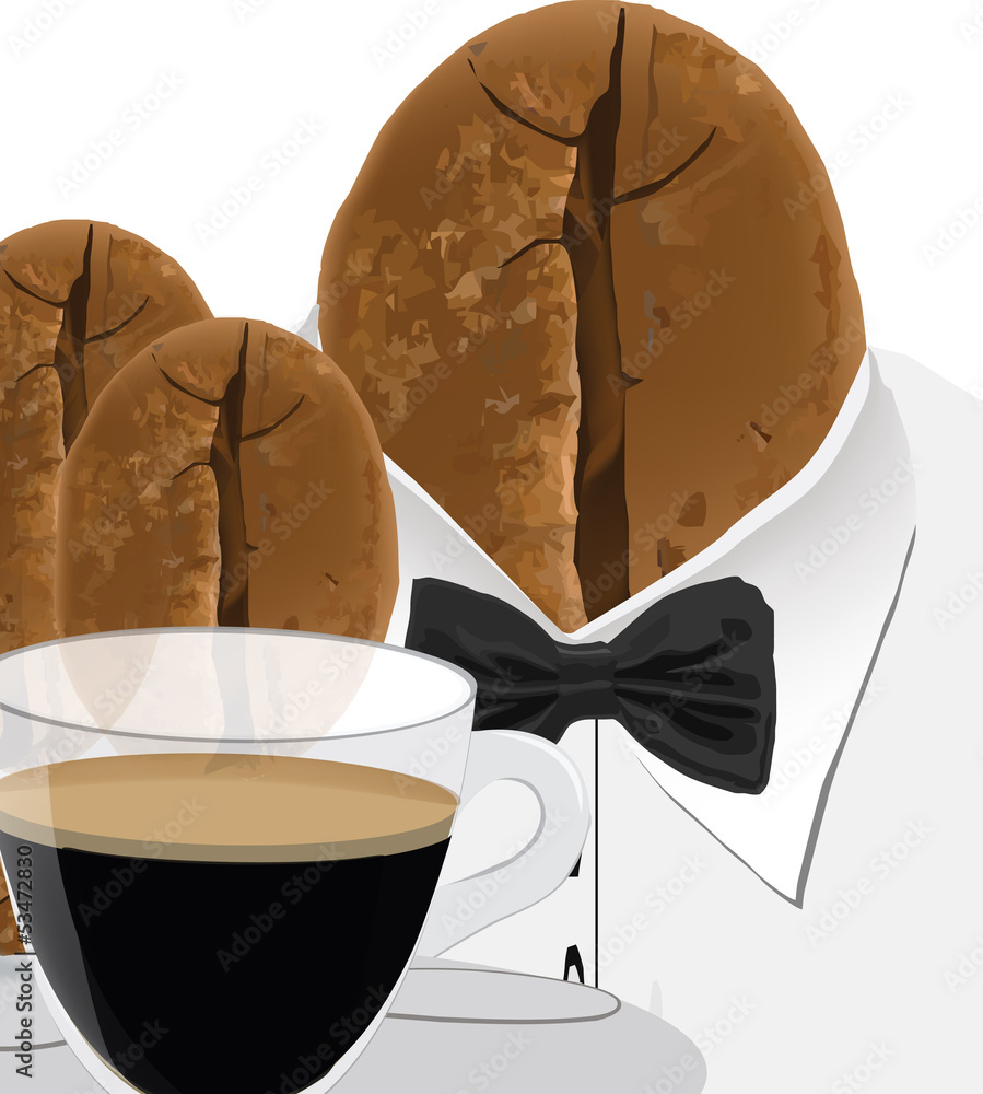 Obraz premium tazzina di caffè