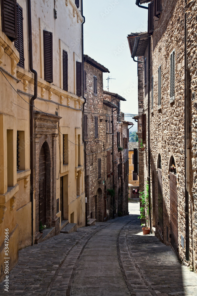 view of spello town